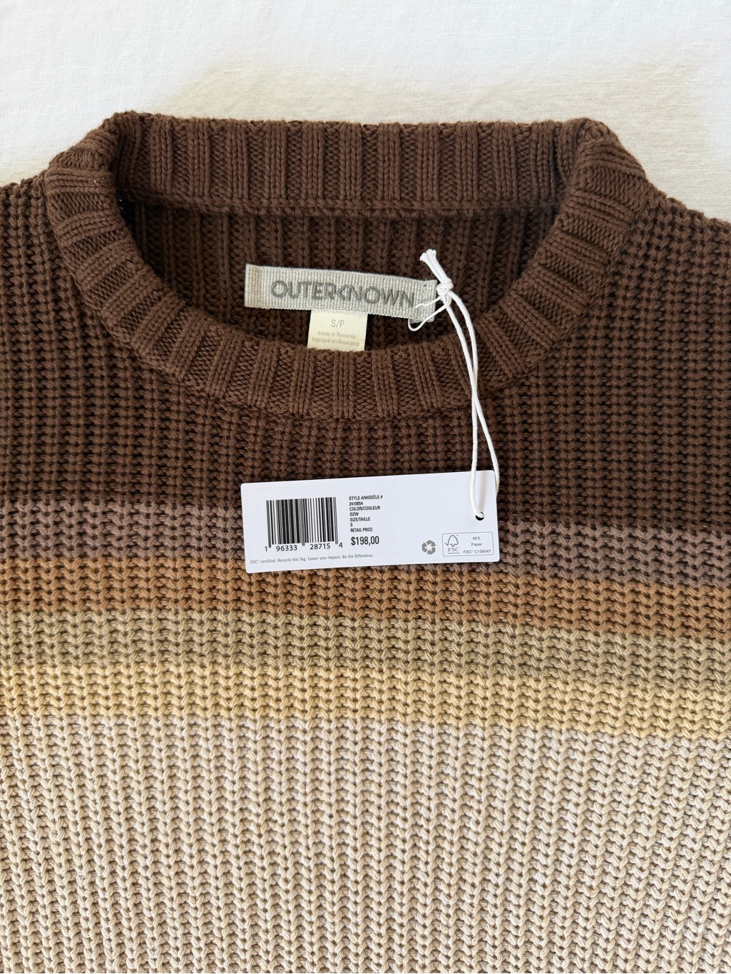 Outerknown Women’s Colorblock Crewneck Sweater — image 6 of 8